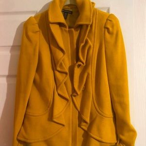 Cute yellow coat